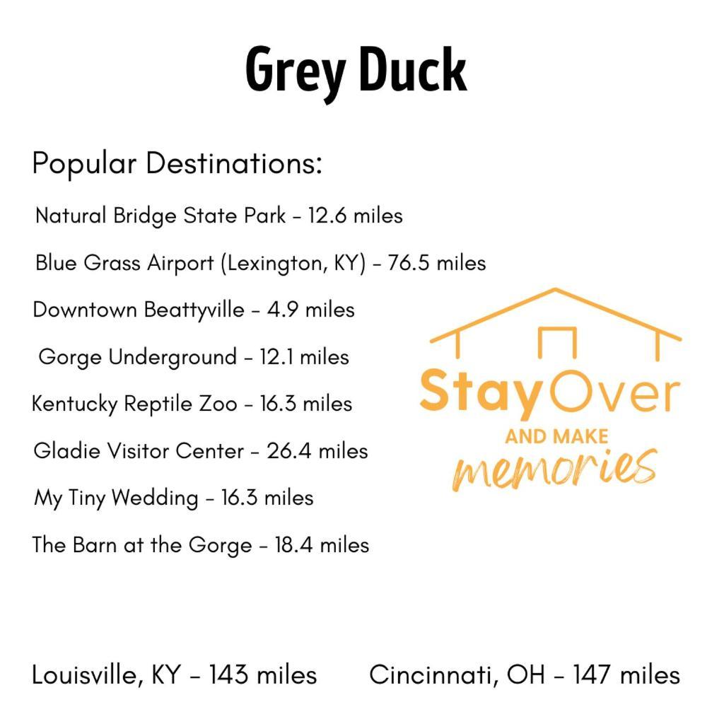 Grey Duck Villa Beattyville Exterior photo